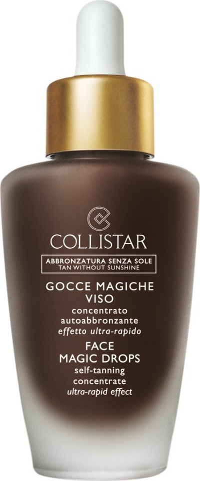 Pika autobronzuese për fytyrën Collistar Magic Face Drops, 50 ml, me efekt hap pas hapi