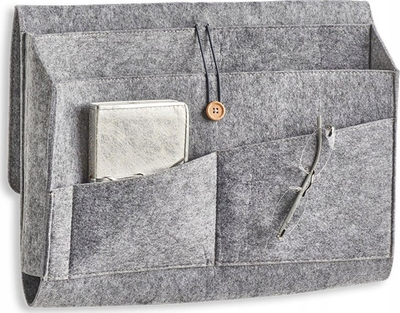 Organizues për divan, material felt, gri