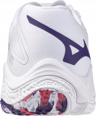 Atlete trajnimi për femra Mizuno Wave Lightning Z, për volejboll, të bardha