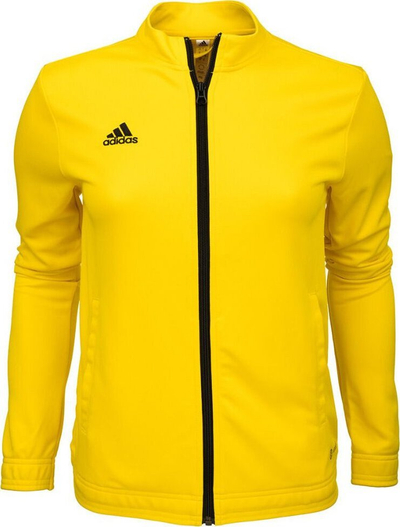 Xhaketë sportive adidas Entrada 22 W HI2137, Aeroready, 100% poliester i ricikluar, e verdhë