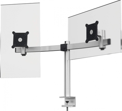 Mbajtëse tavoline Durable Desk Mount Pro, për 2 monitorë 21"-27", metal, e zezë
