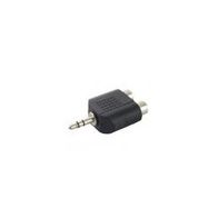 Konvertues SBOX, 3,5mm - 2 x RCA, M/F