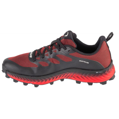 Патики за трчање Inov-8 MudTalon M 001144-RDBK-P-001, ѓон со длабок профил, за планински терени, црвено-црни
