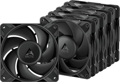 Ventilator PC ARCTIC Freezer P12 Pro PST, set me 5 copë, 120 mm PWM, i zi