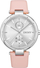 Orë dore DKNY, kronograf, me rrip lëkure, rozë