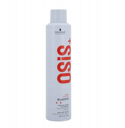 Sprej flokësh Schwarzkopf Osis+ Elastic, fiksim i mesëm, 300ml