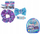 Set aksesorësh flokësh Disney Stitch, mini set dhurate, me çantë transparente, shumëngjyrësh