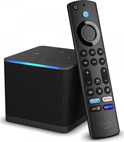 Media player Amazon Fire TV Cube, 4K Ultra HD, 16GB, i zi