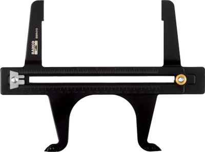 Kalliper për disqe frenash Bahco BBR410, 160-360mm, çelik, i zi