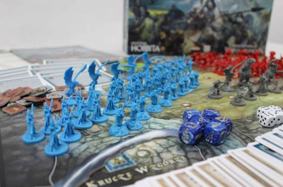 Lojë tavoline GALAKTA Hobbit The Battle of the Five Armies, kooperative, strategjike