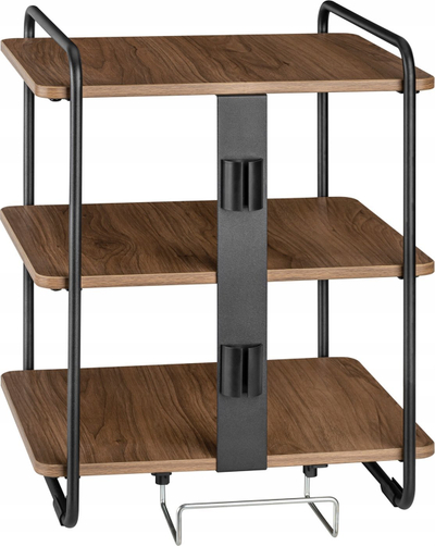 Stendë monitori Maclean MC-978, 3 rafte, 90kg, e zezë