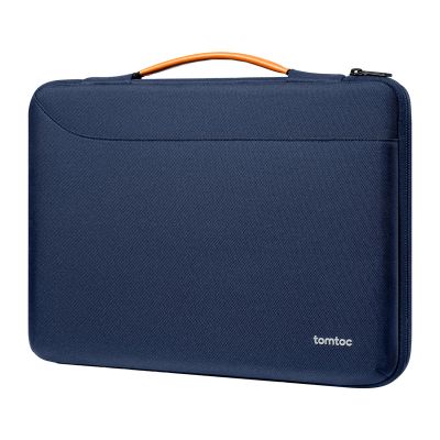 Çantë laptopi Tomtoc Defender A22, 14", dorezë transporti, blu navy