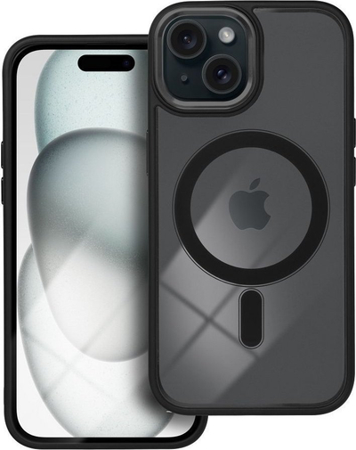 Kllëf telefoni OEM Color Edge, me MagSafe, për iPhone 15, i zi