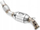 Downpipe shkarkimi BMW N47, tub 63.5mm, Euro 3, çelik inox