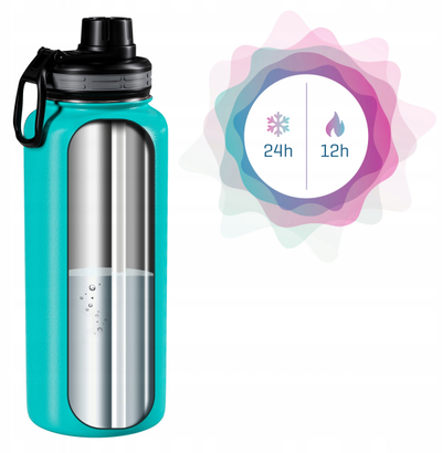 Termus Wessper ActiveMax Steeline, 1L, çelik inox, ngjyrë Sea