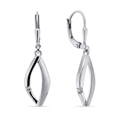 Set me bizhuteri Brilio Silver SET205W, varëse + vathë