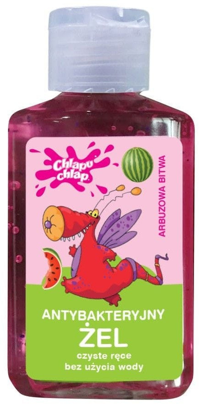 Xhel antibakterial për duar Chlapu Chlap Watermelon Battle, 60ml
