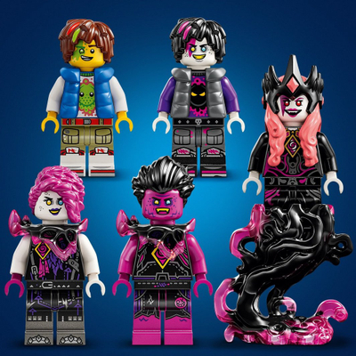 Set lodër LEGO DREAMZzz 71483 Never Witch’s Nightmare Creatures, seri ndërtimi kreativ, për fëmijë 9+