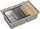 Lavaman kuzhine Quadron Marc 120 Workstation HQC7650U4_BS, dy vazo, GraniteQ, bezhë Soft Taupe