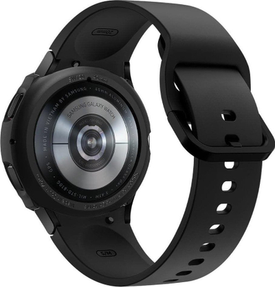 Mbrojtëse ore Spigen Liquid Air për Samsung Galaxy Watch 4 5 40mm, TPU, e zezë