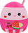 Lodër pelushi Squishmallows Jazzwares, e butë, shumëngjyrëshe