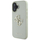 Guaskë telefoni Guess Grained Big 4G Logo për iPhone 16 6.1", lëkurë eko, e gjelbër