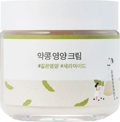 Krem fytyre Round Lab Soybean Nourishing, ushqyes, 80 ml, i bardhë