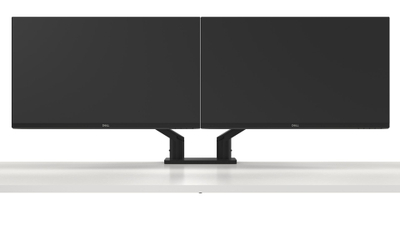 Standi për dy monitorë Dell 482-BBDL, 19"–38", VESA 100x100, deri 10 kg, i zi