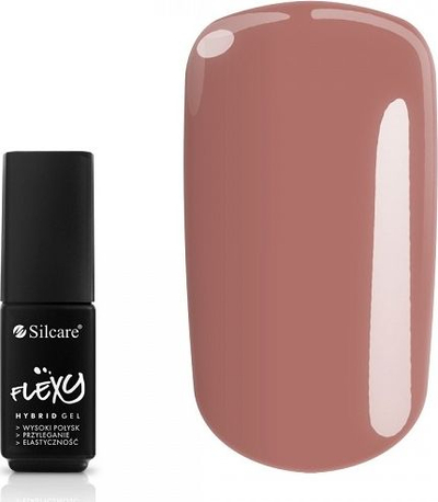 Llak xhel për thonj Silcare Flexy 82, 4.5 g, ngjyrë nude rozë