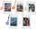 Set kornizash varëse LoveInstant Case, 5 copë, për foto INSTAX Mini dhe ZINK, transparente