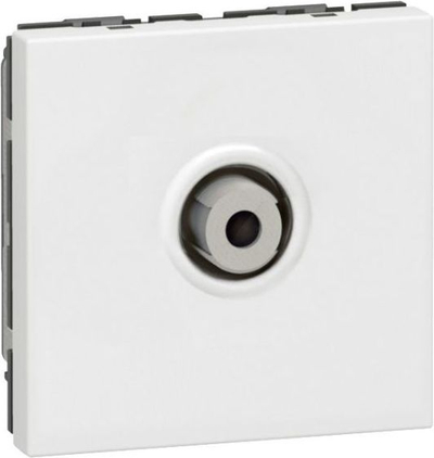 Prizë antene TV Legrand Mosaic 078780, 2 module, e bardhë