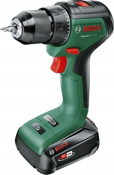 Stërvitëse me bateri Bosch UniversalDrill 18V 60, 60 Nm, 2 shpejtësi, jeshile