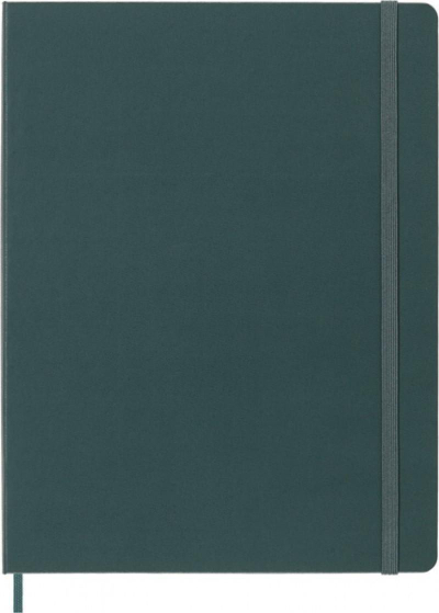 Fletore Moleskine XL, format i madh, jeshile Forest Green, për punë