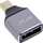 Adapter DisplayPort InLine 1.4, Mini DisplayPort në DisplayPort, 8K UHD, i zi