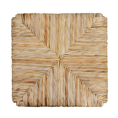 Ulëse kashte natyrale për karrige, 37x37 cm, trashësi 3.5 cm, ngjyrë kashte