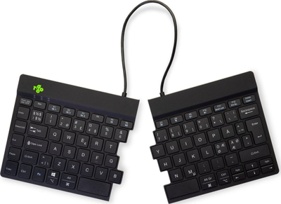 Tastierë R-GO Tools, wireless, Nordic, e zezë