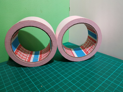 Shirit maskues Tesa Precision 04333, 50mm x 50m, rozë e çelët