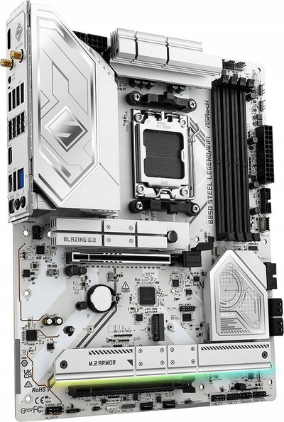Pllakë amë Asrock B850 Steel Legend WiFi, Socket AM5, DDR5, ATX