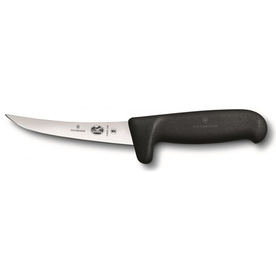 Thikë Victorinox për prerje, me maje Fibrox 12 cm, e zezë