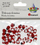 Stoli vetëngjitëse 3D Titanum Ladybugs, dru, 8 x 11mm, set 40 copë, të kuqe