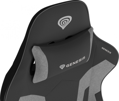 Karrige gaming Genesis Nitro 720, pëlhurë frymëmarrëse, mbështetje ergonomike, zi gri