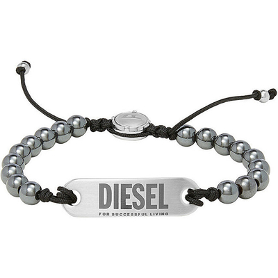 Byzylyk për meshkuj Diesel DX1359040, 25cm, i argjendtë
