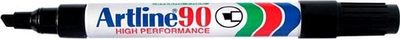 Постоен маркер Артлајн 90, чизмел мај, пакување 12 парчиња, црн