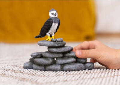 Figurinë Schleich Great Harpy Wild Life, lodër për kalamaj, shumëngjyrëshe