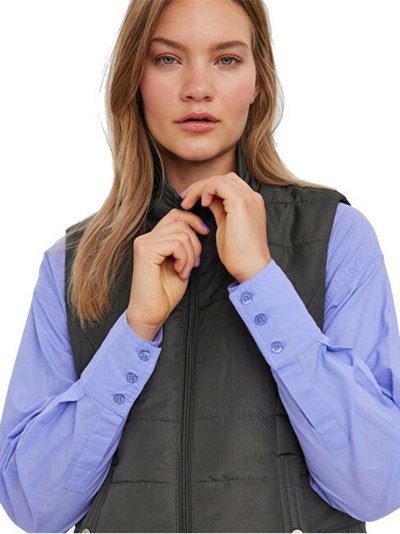 Jelek VERO MODA VMSIMONE, i hirtë