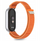 Rrip ore Tech-Protect Nylon Pro për Xiaomi Smart Band 8 9 10 NFC, 100% najlon, përmasa universale, portokalli gri