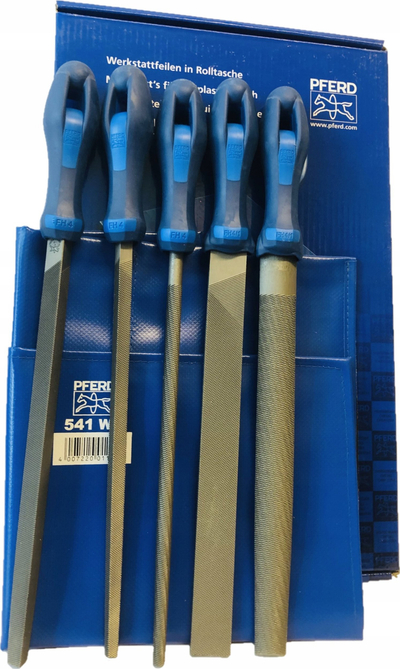 Set limaresh PFERD 11801541, 250mm, 5 copë, blu