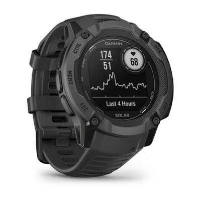 Ora inteligjente Garmin Instinct 2X Solar, GPS, karikim solar, grafit