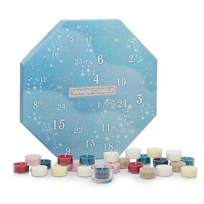 Set me qirinjë Yankee Candle The Bright Lights Advent calendar, 24 pjesë