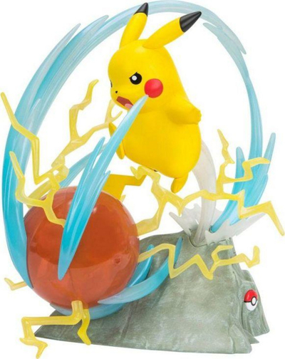 Figurë Pokemon - Pikachu Deluxe Jazwares (PKW2370), i verdhë